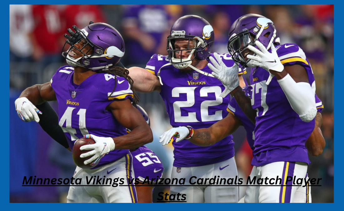Minnesota Vikings vs Arizona Cardinals Match Player Stats