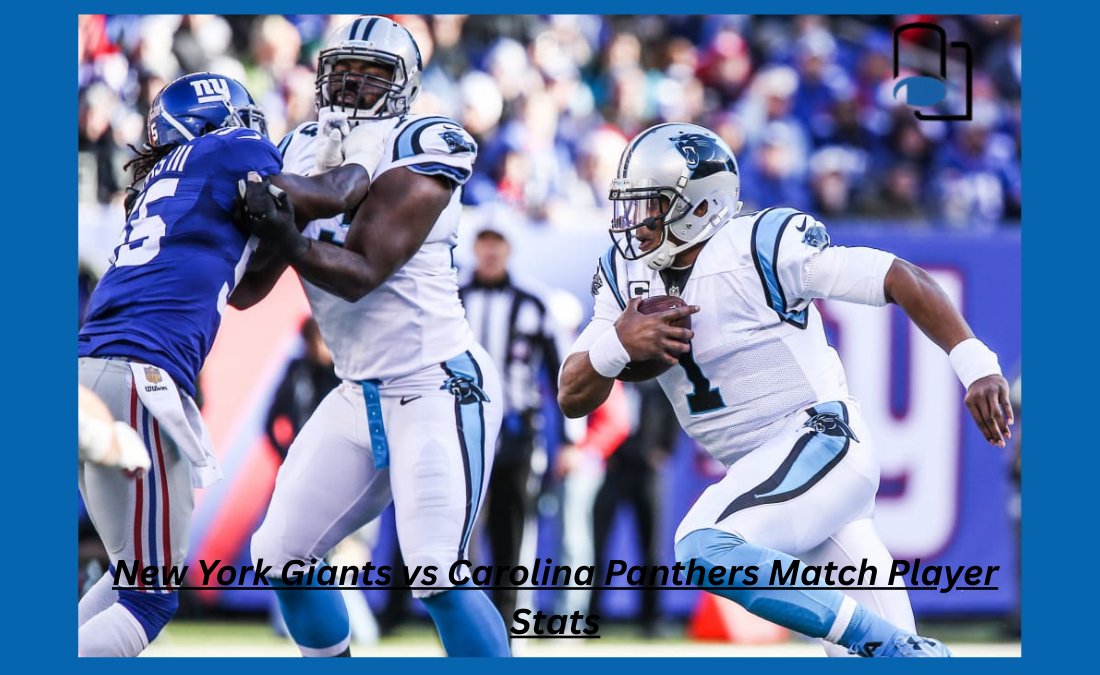 New York Giants vs Carolina Panthers Match Player Stats