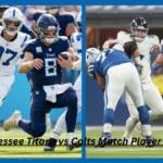Tennessee Titans vs Colts Match Player Stats