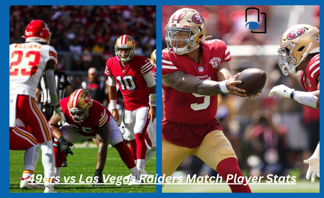 49ers vs Las Vegas Raiders Match Player Stats