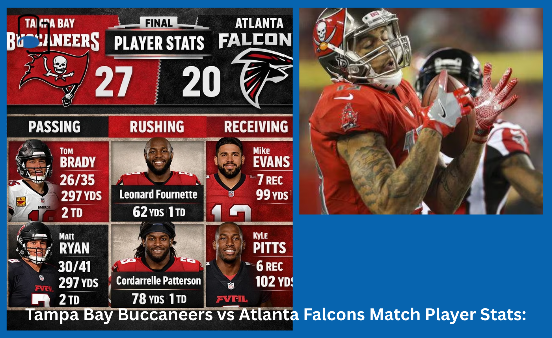 Tampa Bay Buccaneers vs Atlanta Falcons Match Player Stats: