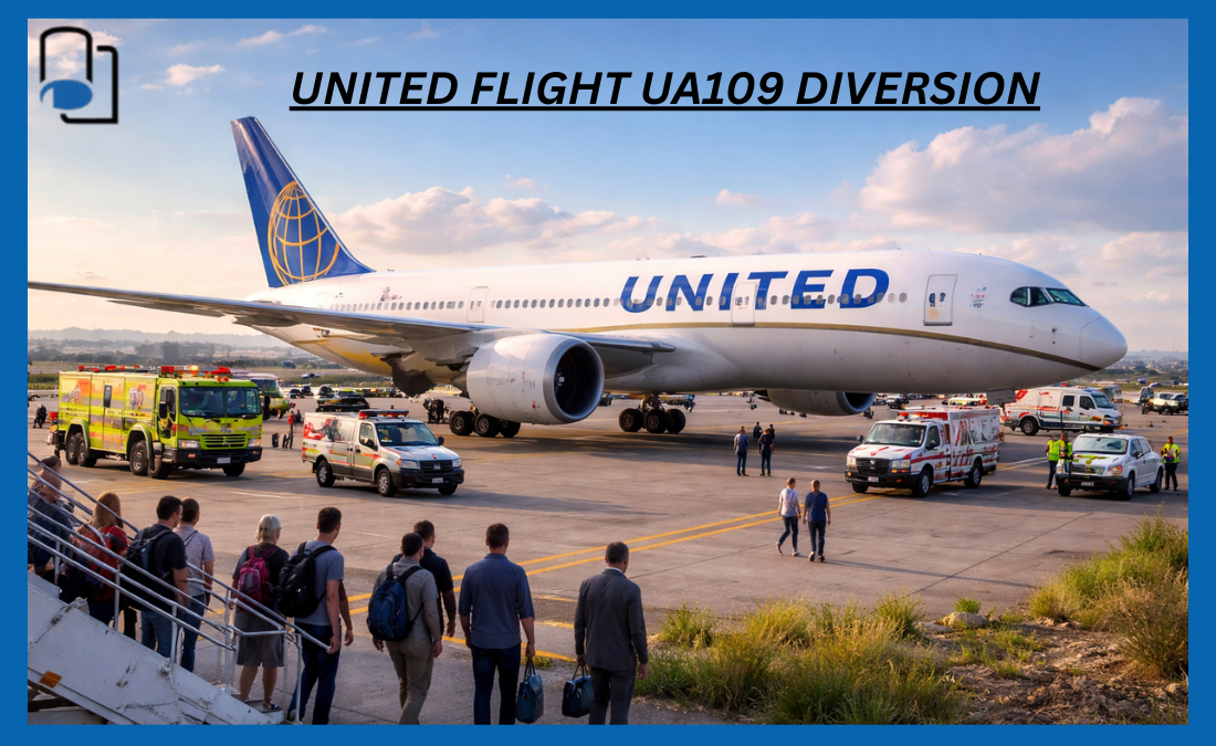 United Flight UA109 Diversion