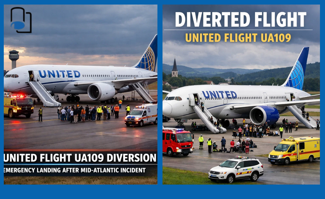 United Flight UA109 Diversion