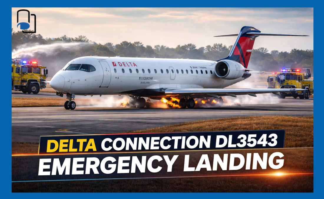 Delta Connection DL3543 Emergency Landing