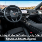 Do the Driving Modes in Cadillac Lyriq Offer Different Ranges or Battery Usages?
