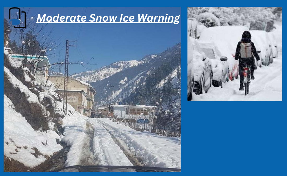 Moderate Snow Ice Warning