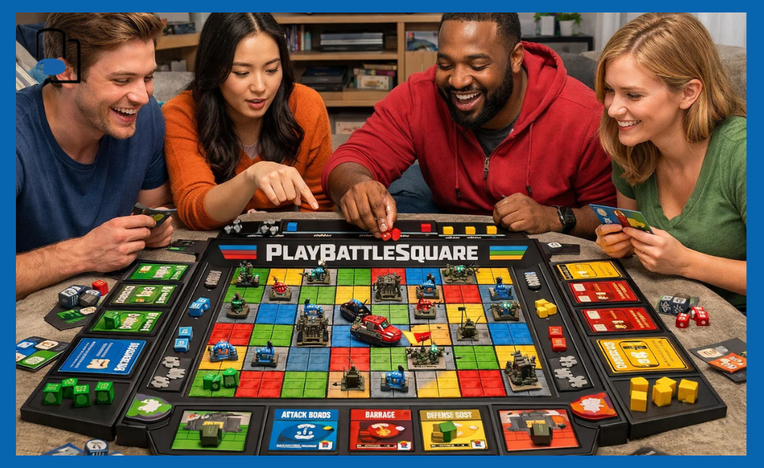 Playing Games PlayBattleSquare