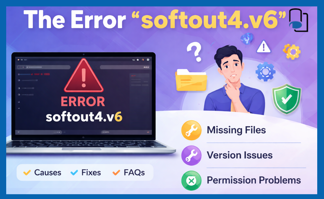 The Error softout4.v6